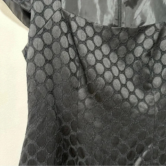 Nine West Black Mod Circle Dot Square Neckline
Classic Career Dress 8 - Picture 4 of 7